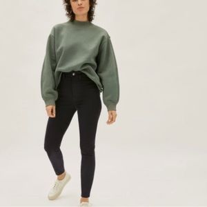 Everlane way high skinny clean front jeans